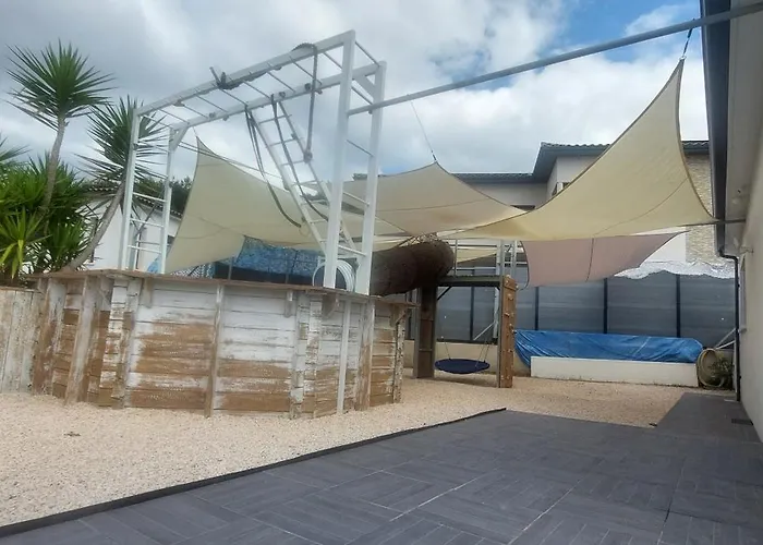 Single-story With Pool And Outdoor Playground Villa